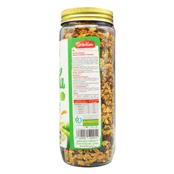 گرانولا شیشه ای درین کام طعم کشمش و کنجد سیاه 380 گرمی