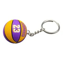 جاکلیدی توپ بکستبال لس آنجلس لیکرز مدل GM-23James 042060