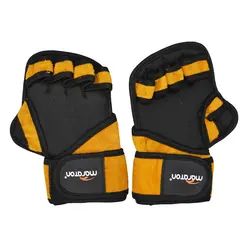مچبند و محافظ کف دست بدنسازی ماراتن مدل SuperGrip -402M1290 خردلی