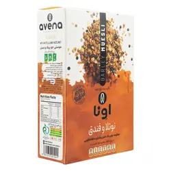 موسلی اونا سری K طعم نوتلا و فندق 250 گرمی