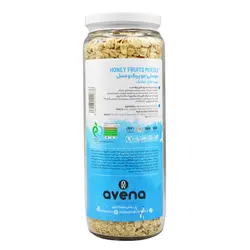موسلی شیشه ای اونا طعم میوه های خشک 380 گرمی