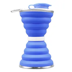 قمقمه سیلیکونی تاشو مدل Sandy ظرفیت 0.65 لیتر