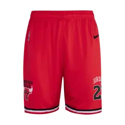 ست تیشرت و شلوارک بیسبالی مردانه شیکاگو بولز مدل Dri Fit-2B1856 قرمز
