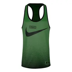 رکابی بدنسازی مردانه نایک مدل KITH سبز تیره