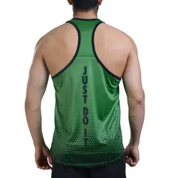 رکابی بدنسازی مردانه نایک مدل KITH سبز تیره