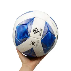 توپ فوتبال اورجینال مولتن مدل F5V4900 به همراه سوزن توپ و تور