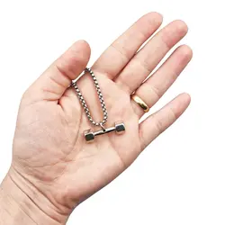 گردنبند بدنسازی دمبل مدل 78087