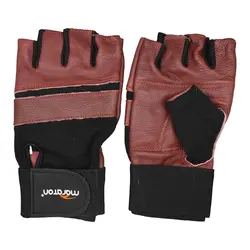دستکش بدنسازی ماراتن مدل 402L840 زرشکی