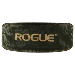 کمربند پاورلیفتینگ و بدنسازی روگ عرض سگک 10cm مدل ELM- 403A500 یشمی سگکی