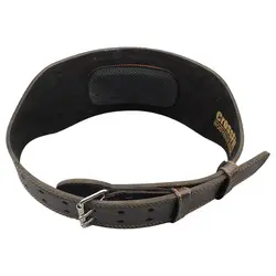 کمربند بدنسازی آندر آرمور عرض سگک 6cm مدل ELM-403A330 قهوه ای سگکی