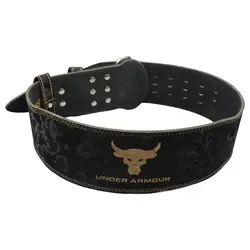 کمربند پاورلیفتینگ و بدنسازی آندر آرمور عرض سگک 10cm مدل ELM-Rock 403A340 مشکی سگکی