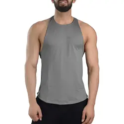 رکابی بدنسازی مردانه نایک مدل Srn-2B2066 طوسی