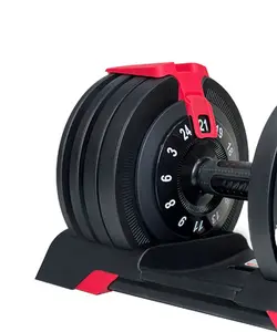 دمبل بدنسازی بوفلکس مدل متغییر 3 تا 24 کیلو گرم بسته دو عددی