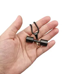 گردنبند بدنسازی دمبل مدل 78105