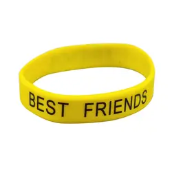 دستبند ورزشی سیلیکونی Best Friends مدل 50140