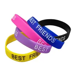 دستبند ورزشی سیلیکونی Best Friends مدل 50140