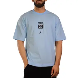 تیشرت ورزشی اسپرت جردن مدل CNA-3D437 آبی روشن