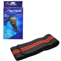 زانوبند بدنسازی اکشن مدل PRO-8089 بسته یک عددی طول 1.15 متر