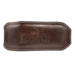 کمربند بدنسازی کینگ مدل wide-2022 قهوه ای تیره