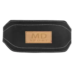 کمربند بدنسازی ام دی اسپرت مدل 2Line-10202 مشکی