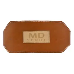 کمربند بدنسازی ام دی اسپرت مدل SIMP-10131 قهوه ای روشن