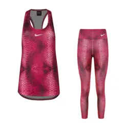 ست تاپ و لگ ورزشی زنانه نایک مدل  G package-3050 صورتی