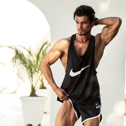 رکابی ورزشی مردانه نایک مدل PY-KESH NIKE مشکی