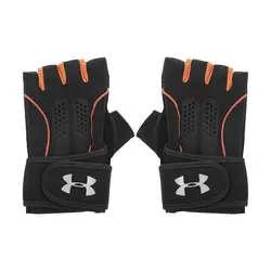 دستکش بدنسازی مردانه آندر آرمور مدل Clutch-Fit 38965 نارنجی