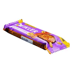 شکلات پروتئین بار اسنکر بادام زمینی و کاراملی 40 گرمی