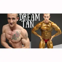رنگ بدن بدنسازی دریم تن فرمول 1 مدل Gold Brown