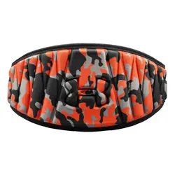 کمربند بدنسازی آندر آرمور مدل GDS-A1022 چریکی نارنجی چسبی