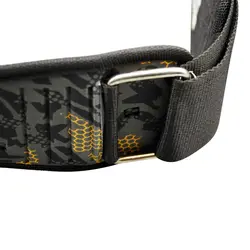 کمربند بدنسازی آندر آرمور مدل GDS-A1042 گرافیکی طوسی چسبی