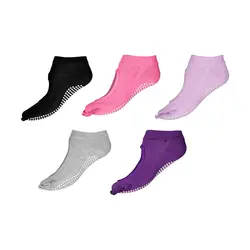 جوراب یوگا و پیلاتس هانجی مدل PSG-78540 بسته دو عددی