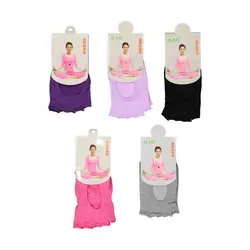 جوراب یوگا و پیلاتس هانجی مدل PSG-78540 بسته دو عددی