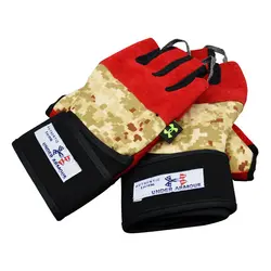 دستکش بدنسازی آندر آرمور مدل GDS-150 چریکی FREE SIZE