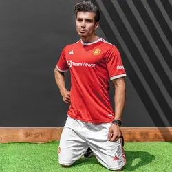 ست تیشرت و شلوارک ورزشی منچستر یونایتد مدل ADIDAS-2022