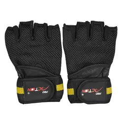 دستکش ورزشی مردانه اکشن مدل PRO-1410 مشکی