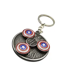 جاکلیدی کاپیتان آمریکا فلزی مدل 3CAP- اسپینری