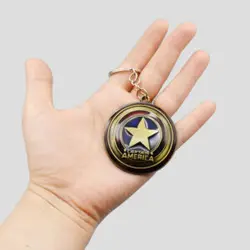 جاکلیدی کاپیتان آمریکا فلزی مدل 1CAP