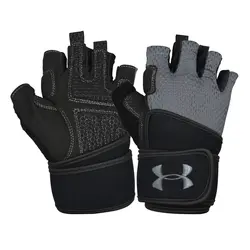 دستکش بدنسازی مردانه آندر آرمور GNV طوسی