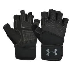 دستکش بدنسازی مردانه آندر آرمور GNV مشکی