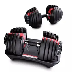 دمبل متغیر 2.5 تا 25 کیلوگرم بسته دو عددی