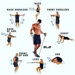 کش تمرین سی ایکس هندل مقاومت 20 پوند