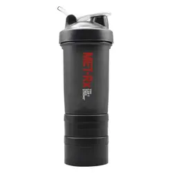 شیکر سه تیکه ورزشی متریکس مدل STRONG-1408 ظرفیت 0.5 لیتر