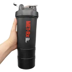 شیکر سه تیکه ورزشی متریکس مدل STRONG-1408 ظرفیت 0.5 لیتر