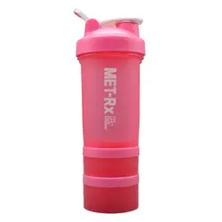 شیکر سه تیکه ورزشی متریکس مدل STRONG-1408 ظرفیت 0.5 لیتر