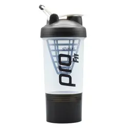 شیکر دو تیکه ورزشی پرو فیت مدل Fit-1408 ظرفیت 0.5 لیتر
