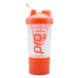 شیکر دو تیکه ورزشی پرو فیت مدل Fit-1408 ظرفیت 0.5 لیتر