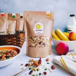 گرانولا گرانوما مدل شیشه بزرگ 380 گرمی
