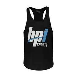 رکابی بدنسازی مردانه BPI مدل لانگ P مشکی